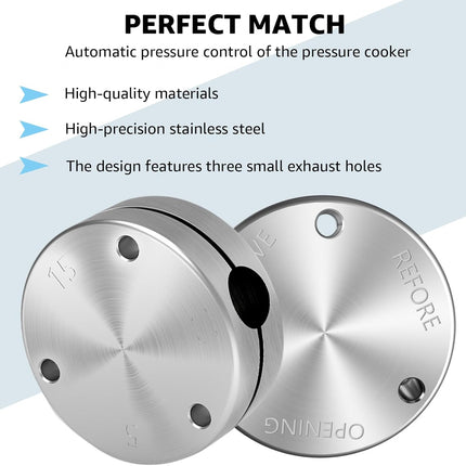 Pressure Regulator Weight Fits for All American Pressure 1930-10.5QT 15.5QT 21.5QT 25QT 30QT 41.5QT Canner/Cookers