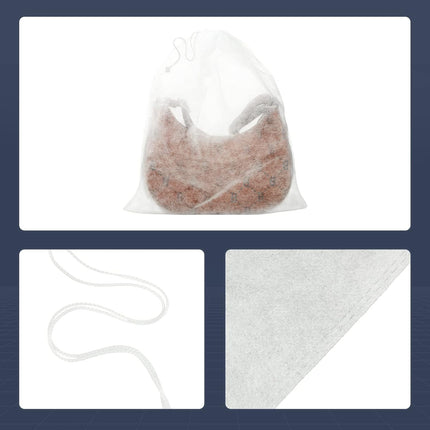 100 Pcs Dust Bags for Purses Storage Bags for Handbags Non Woven Fabric Handbags Storage, Shoe Travel Package for Packing, Home Closet Organizer Dust Cover (15.7Inx19.7In)