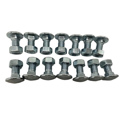 28-Pack Front & Rear Bumper Bolts Kit Stainless Cap for 1964-1972 Chevelle, Nova, Lemans, Cutlass,El Camino,Monte Carlo,Gto 4A00080-A