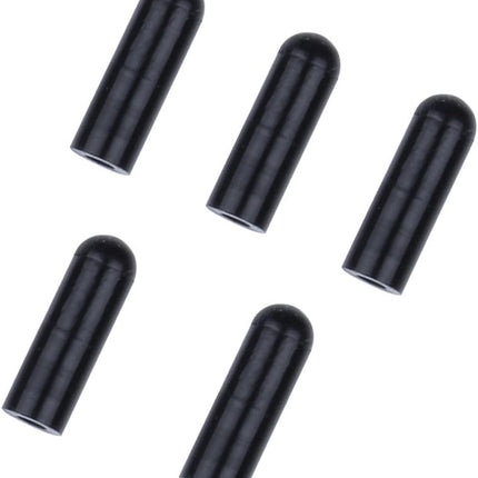 5PCS  Plastic Antenna Tube with Cap Black for RC Remote Control Vehicles FPV Drone Quadcopter Multicopters Boats 2.4G Receiver